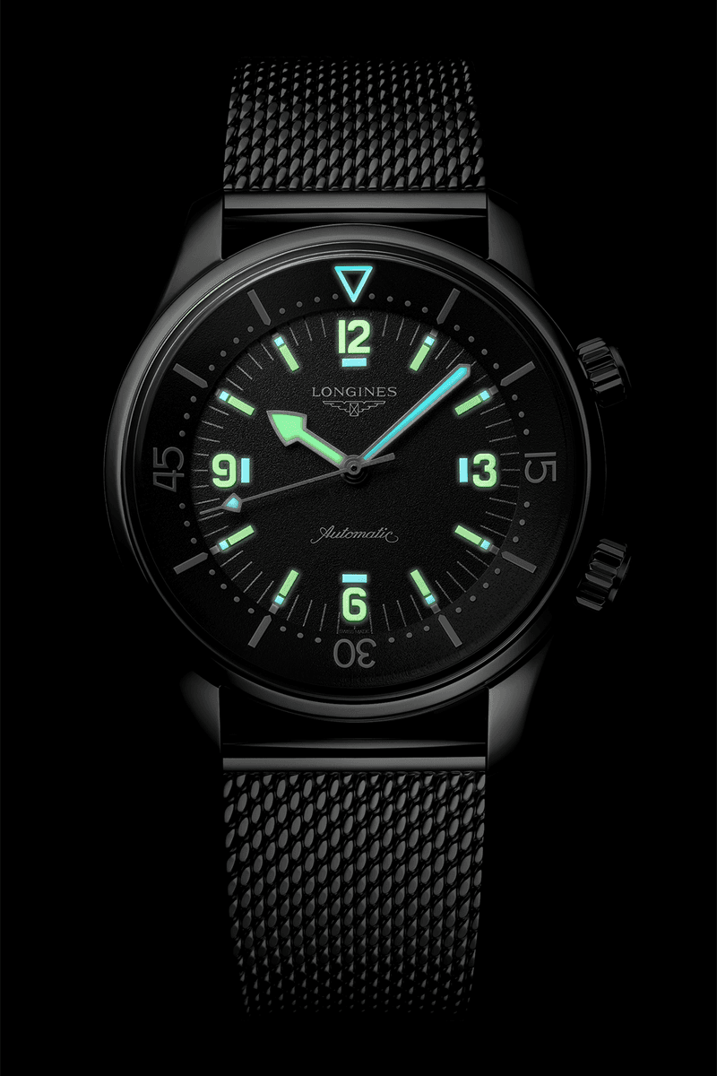 重塑 1959 年深海傳奇：Longines 發表 Legend Diver 59 復古潛水腕錶