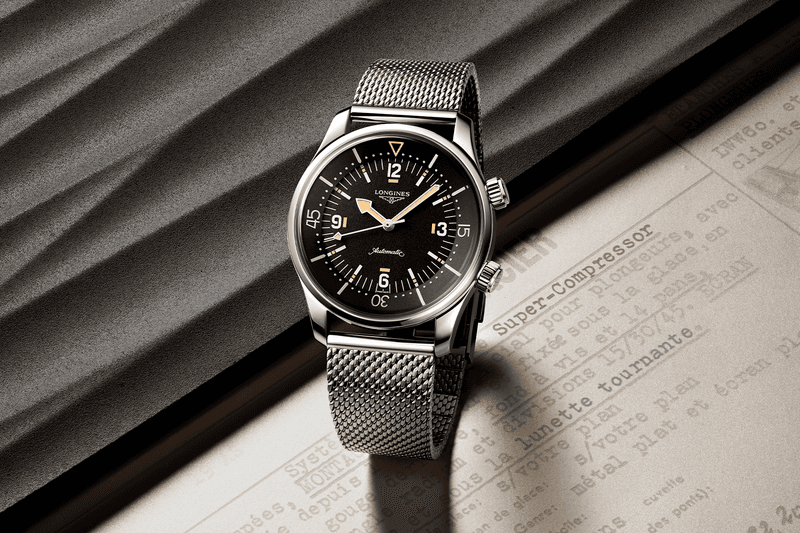 重塑 1959 年深海傳奇：Longines 發表 Legend Diver 59 復古潛水腕錶