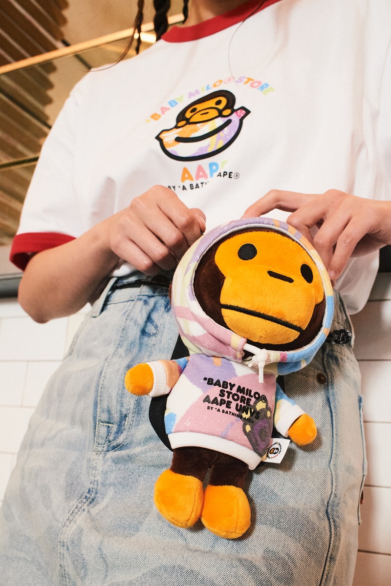 AAPE BY *A BATHING APE 攜手 BABY MILO STORE 推出全新聯乘系列