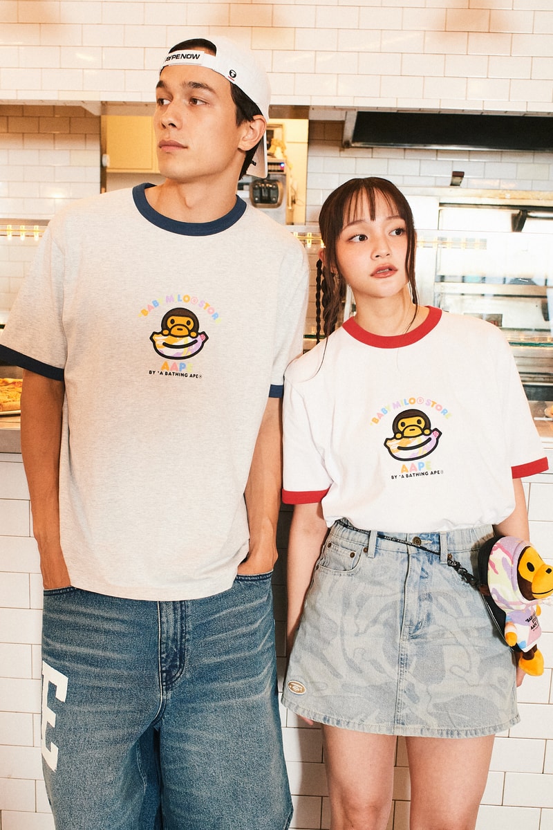 AAPE BY *A BATHING APE 攜手 BABY MILO STORE 推出全新聯乘系列