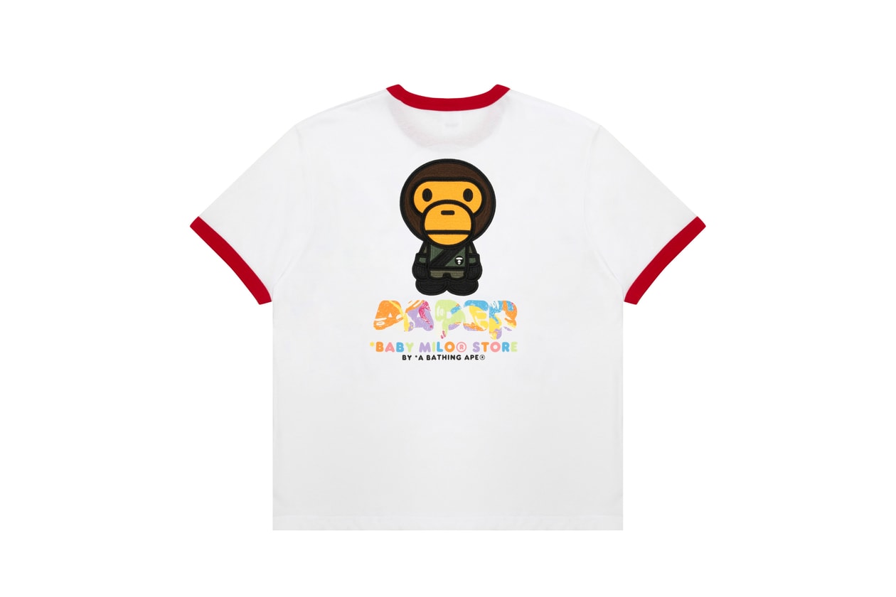 AAPE BY *A BATHING APE 攜手 BABY MILO STORE 推出全新聯乘系列