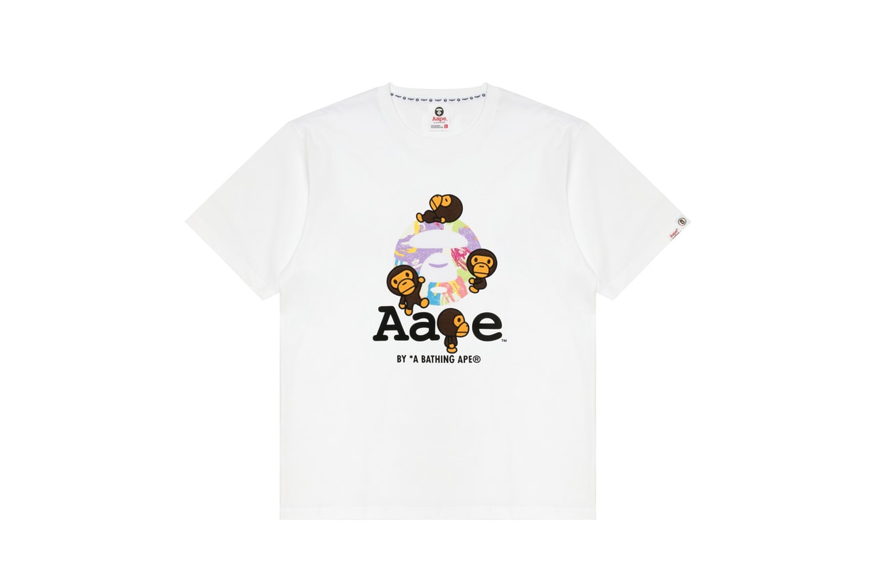 AAPE BY *A BATHING APE 攜手 BABY MILO STORE 推出全新聯乘系列