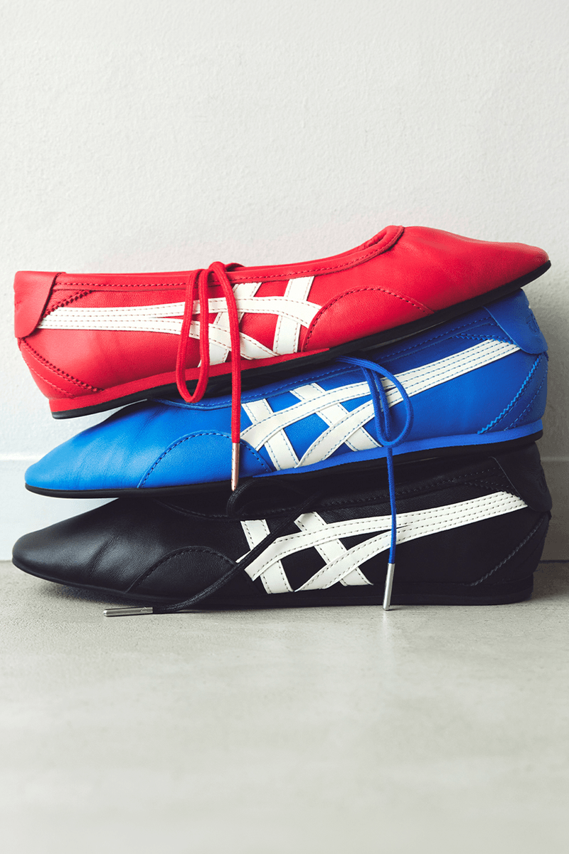 芭蕾舞鞋的優雅變奏：Onitsuka Tiger 釋出全新 GYMNARINA™ 鞋款