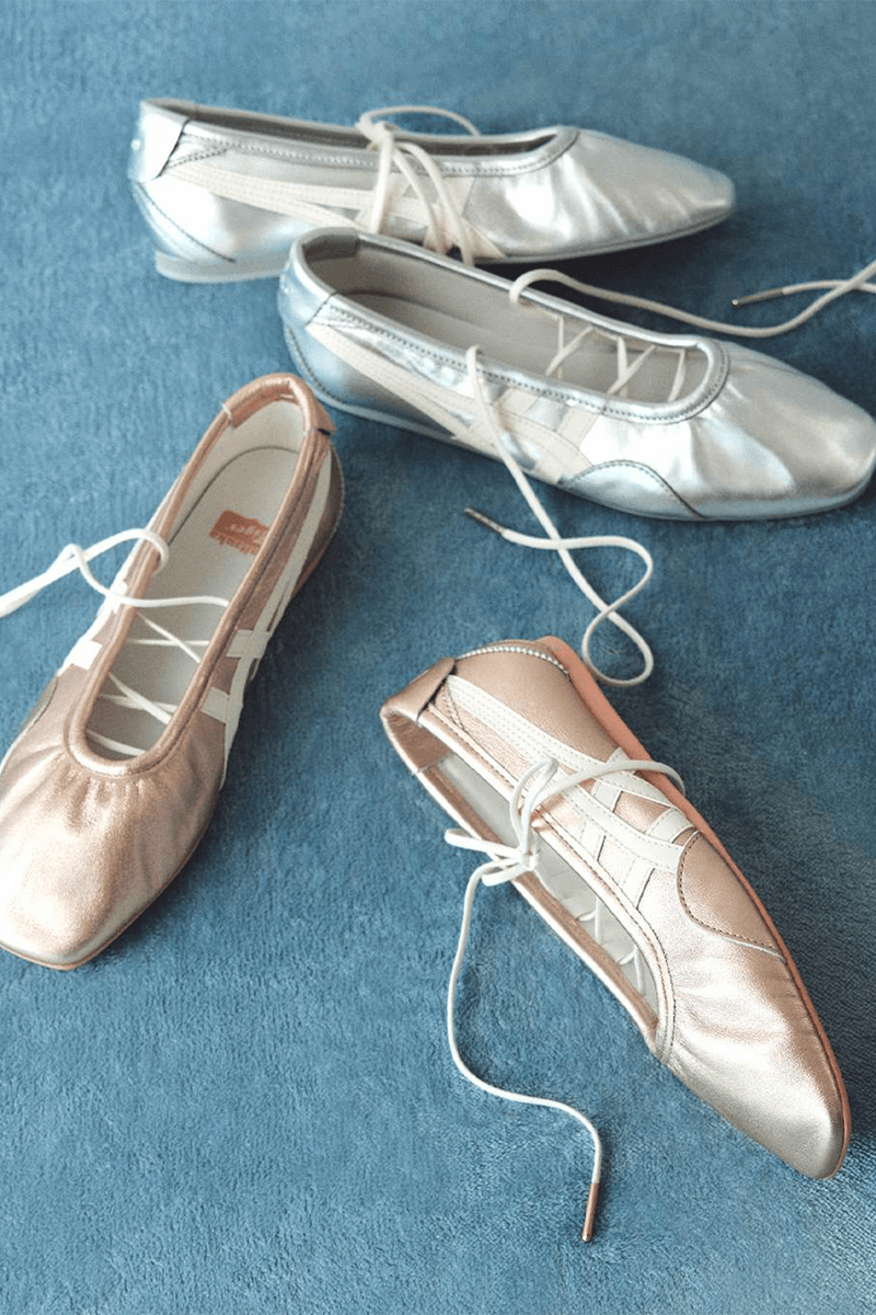芭蕾舞鞋的優雅變奏：Onitsuka Tiger 釋出全新 GYMNARINA™ 鞋款