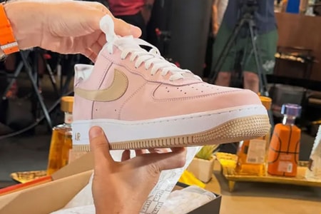 Ronnie Fieg 暗示 Kith x Nike Air Force 1 Low「Reverse Linen」要來了？