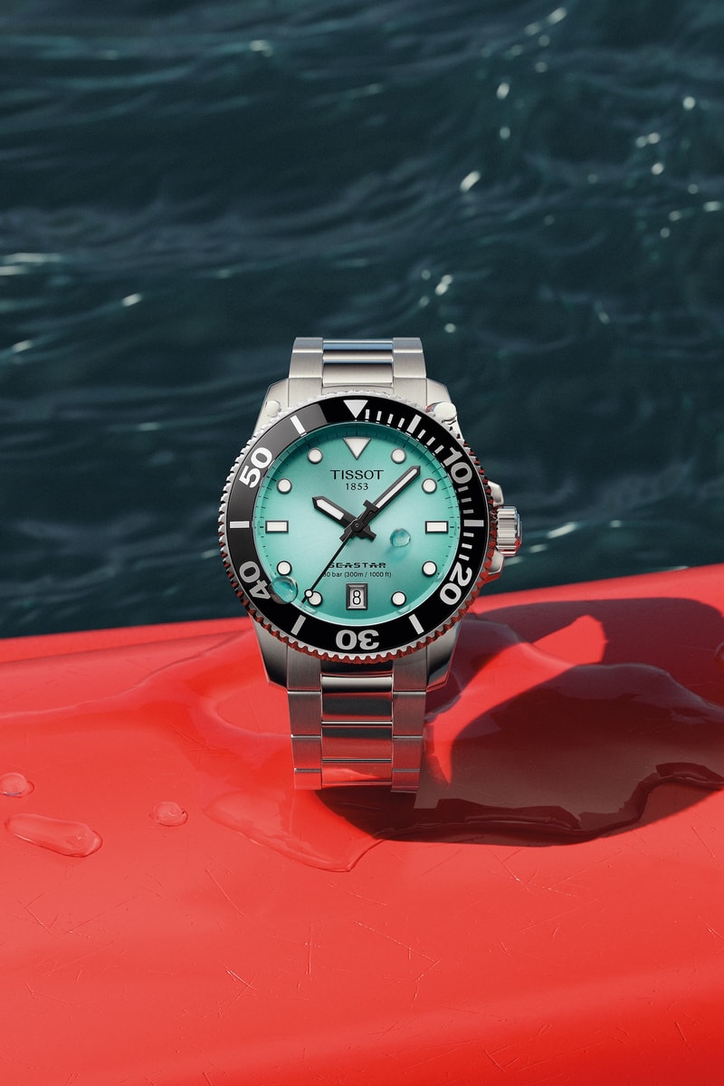 TISSOT 全新夏日企劃釋出：PRX 冰川藍、Seastar 惡魔橙領軍今夏「玩色」錶款清單