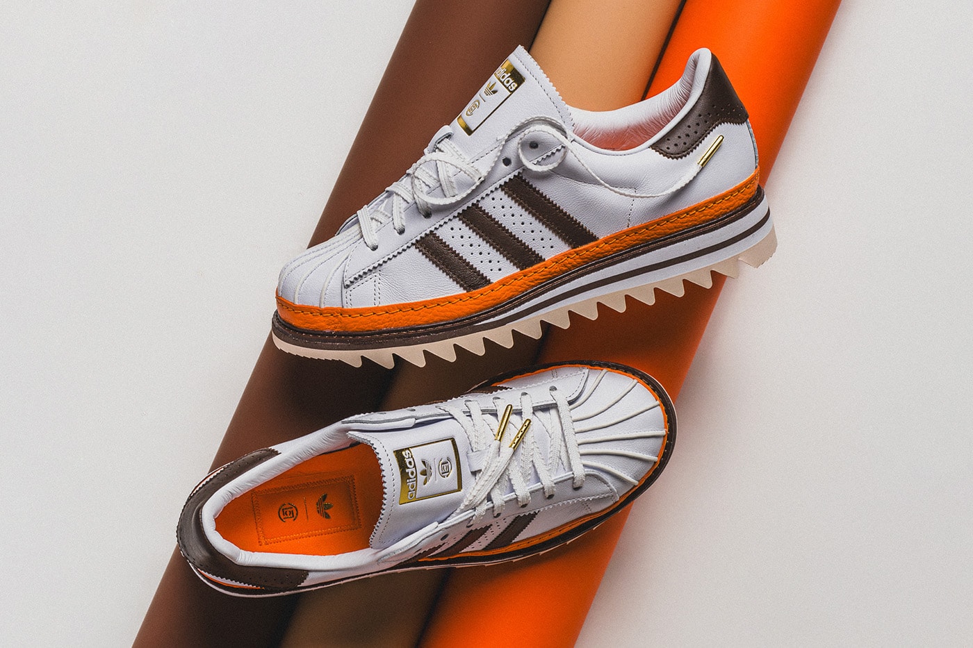 adidas Originals x CLOT Superstar「Unity Orange」球鞋將於本周發售