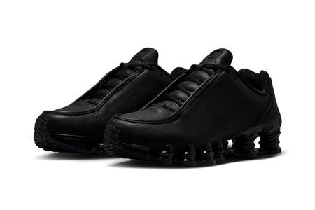 Nike 推出全黑皮革版 Shox TL 經典跑鞋全面進軍時尚圈