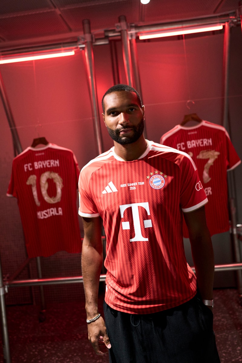 FC Bayern 聯手Hypebeast 呈獻亞洲巡迴香港站別注球衣，球星 Jonathan Tah 親臨 Gallery HBX 期間限定店