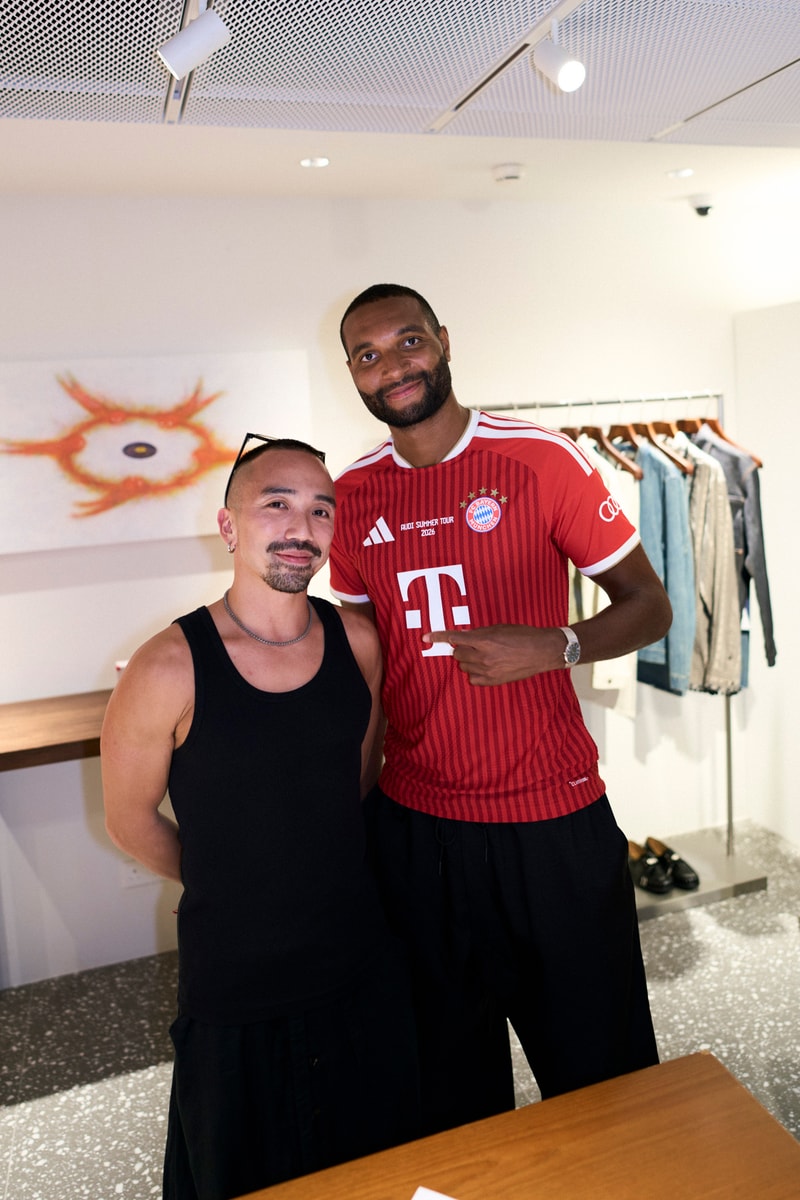 FC Bayern 聯手Hypebeast 呈獻亞洲巡迴香港站別注球衣，球星 Jonathan Tah 親臨 Gallery HBX 期間限定店