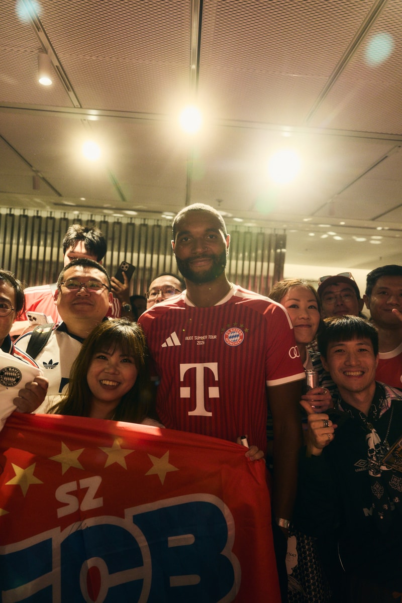 FC Bayern 聯手Hypebeast 呈獻亞洲巡迴香港站別注球衣，球星 Jonathan Tah 親臨 Gallery HBX 期間限定店