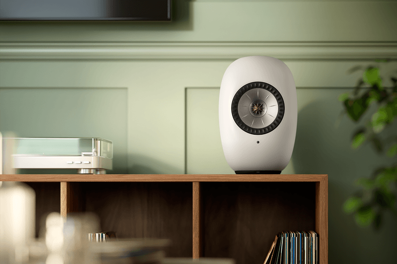 KEF 攜手設計師 Ross Lovegrove 釋出全新 LS LUXE 無線音響系統