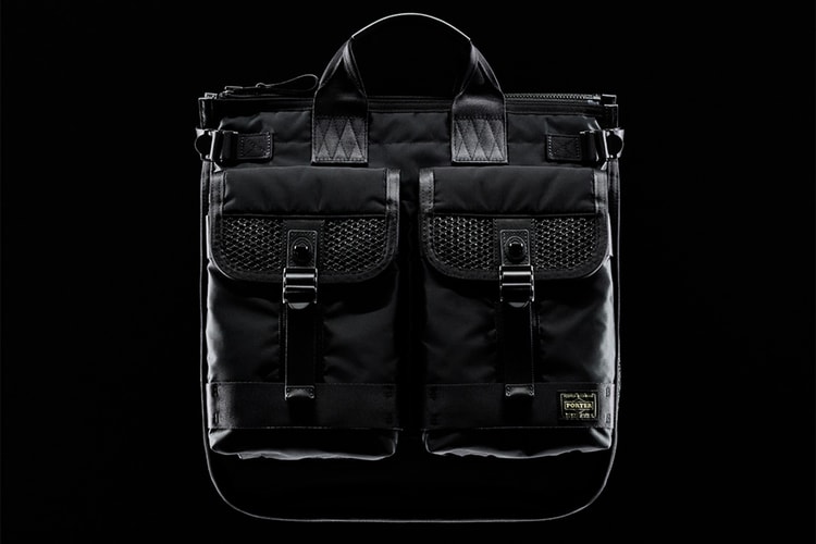 PORTER 全新「Bounce」系列採用三軸織造布料,打造可回復原狀的袋款