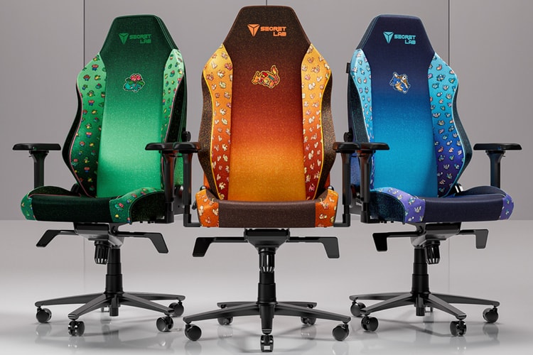 Secretlab x Pokémon 推出以 Venusaur、Charizard 及 Blastoise 為主題的像素藝術 SKINS 系列