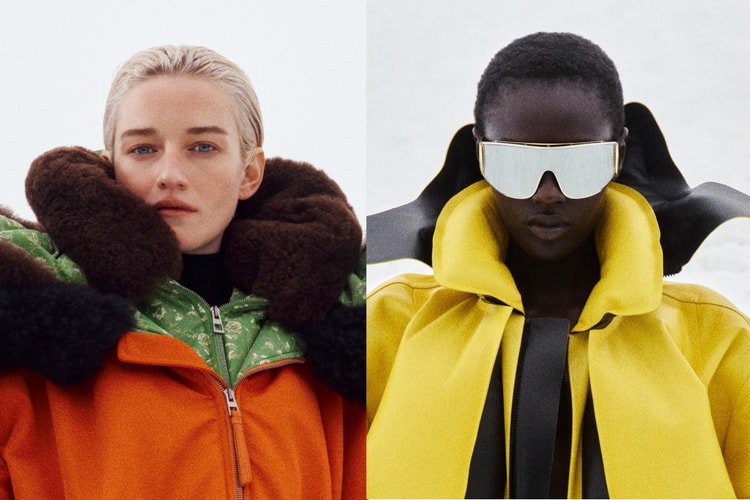 LOEWE 將秋季廣告企劃帶到阿爾卑斯山