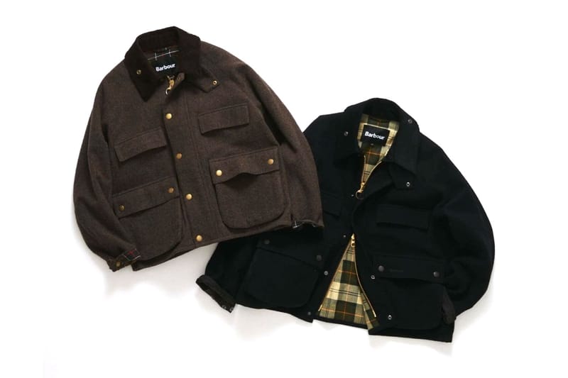 Barbour x JOURNAL STANDARD 推出以復古羊毛打造的短身「Old Bedale」外套