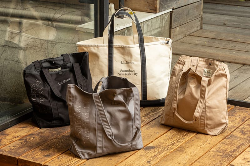 Saturdays NYC 與 L.L.Bean 聯乘重塑兩款耐用托特袋，兼顧通勤與週末出行