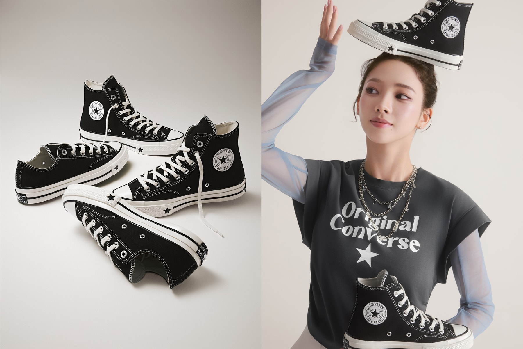 aespa 成員 KARINA 正式出任 Converse 代言人演繹最新經典升級 Chuck 70 X