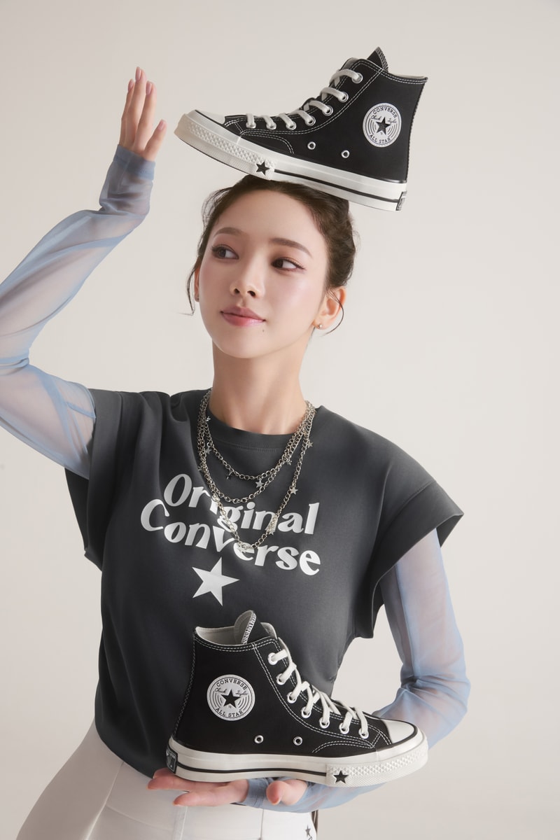 aespa 成員 KARINA 正式出任 Converse 代言人演繹最新經典升級 Chuck 70 X