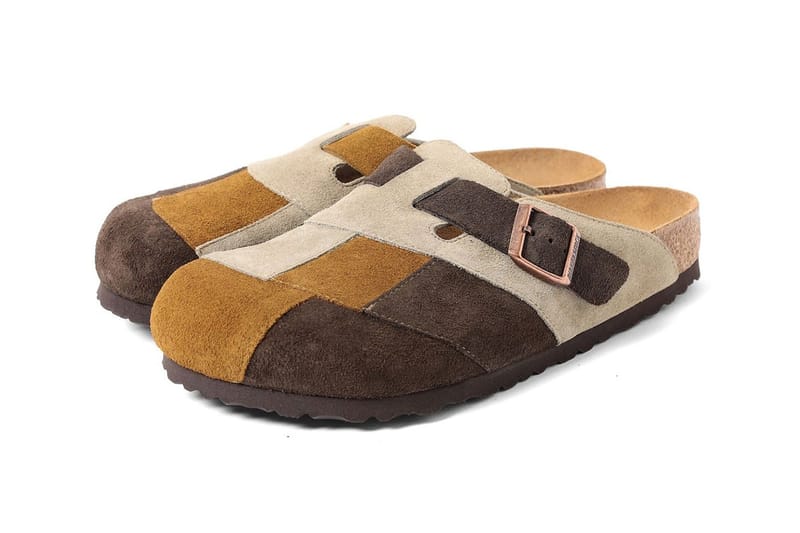 BEAMS BOY 與 Birkenstock 以 3 色不對稱麂皮拼布重塑 Boston