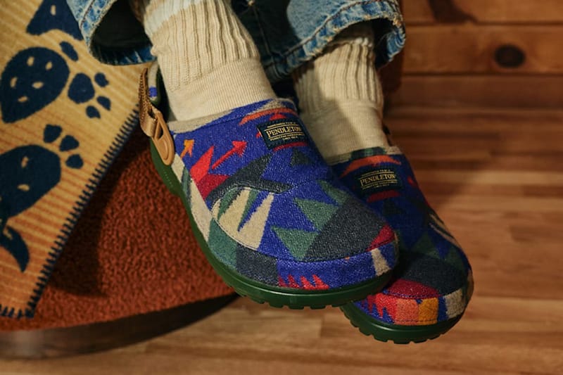 Pendleton x Crocs 為「Nehalem」及「Tucson」木屐鞋注入抓毛絨與初剪羊毛