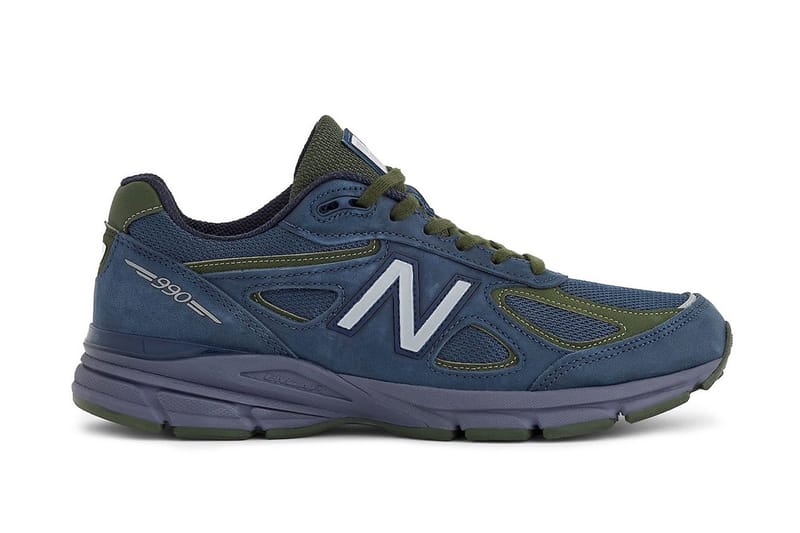 New Balance 990v4 Made in USA「Navy/Meteorite」以皮革及磨砂皮革取代麖皮