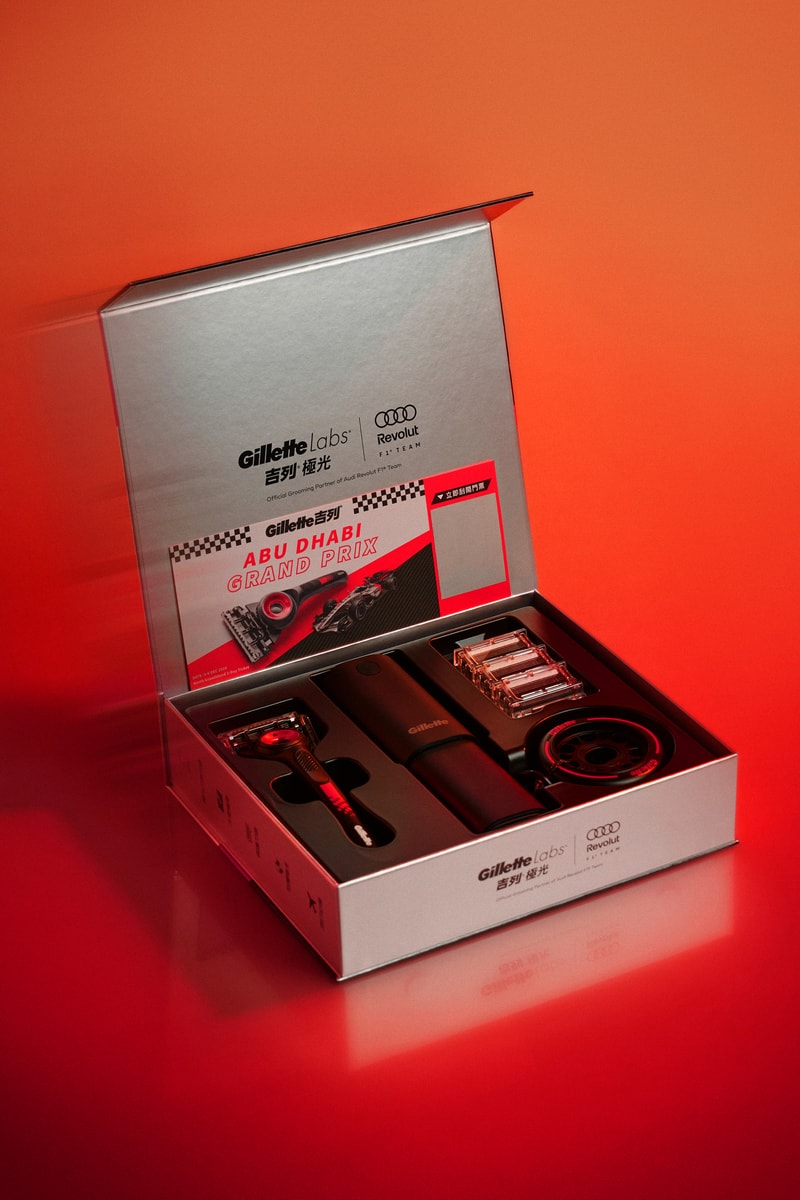 賽道級精準美學注入剃鬚日常：Gillette 夥拍Audi Revolut F1® Team 推出全港限定聯乘套裝