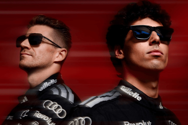 Nico Hulkenberg 與 Gabriel Bortoleto 親身演繹 ic!berlin 最新賽車企劃