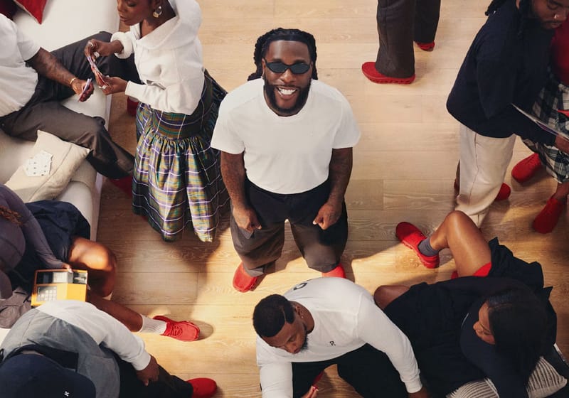 Burna Boy 與 On 推出首個聯乘波鞋系列