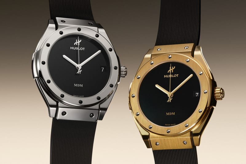 Hublot 以黃金及白金材質重塑 1980 年初代腕錶