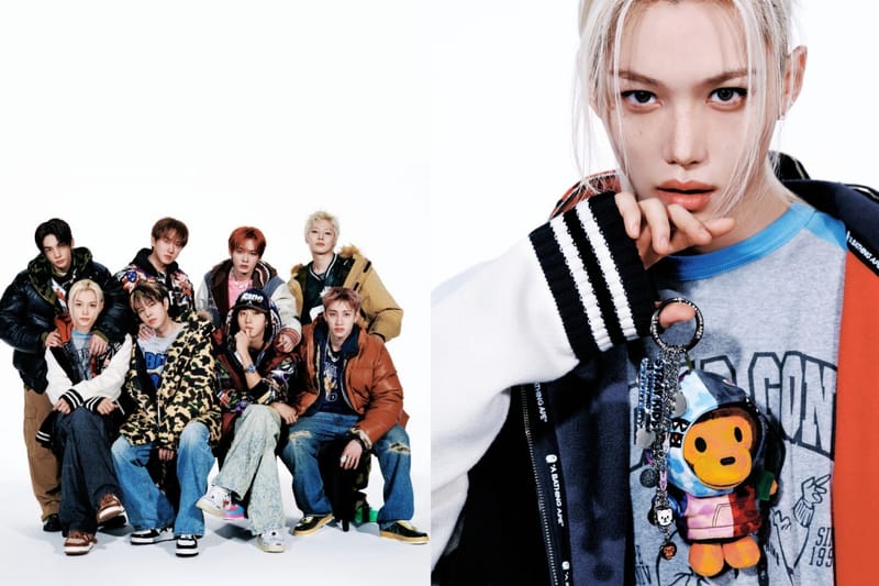 Stray Kids 與 BAPE 攜手推出特別版聯乘系列
