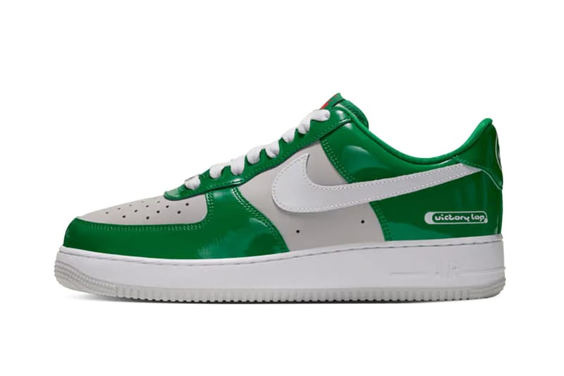 Victory Lap Radio x Nike 打造 Air Force 1 Low 漆皮聯乘鞋款「Pine Green」
