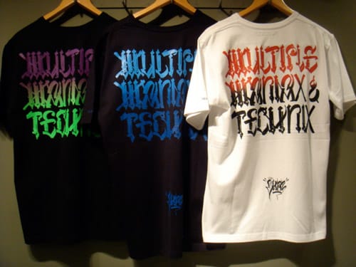 Chaz Bojorquez x NEXUS7 Tees