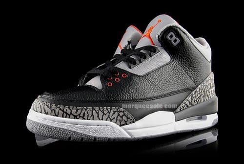 Air Jordan III Black/Cement - Collezione Pack