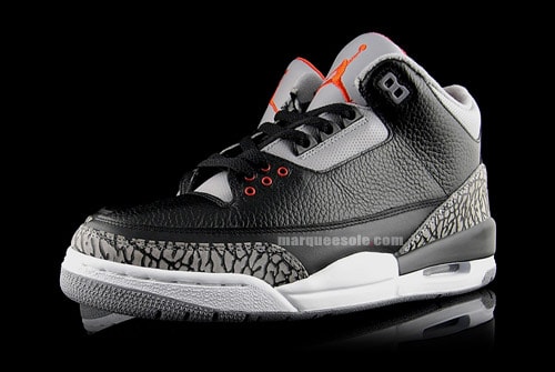 Air Jordan III Black/Cement - Collezione Pack