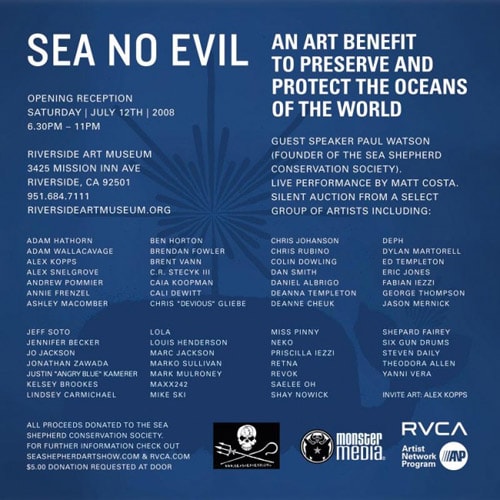 Sea No Evil Art Show