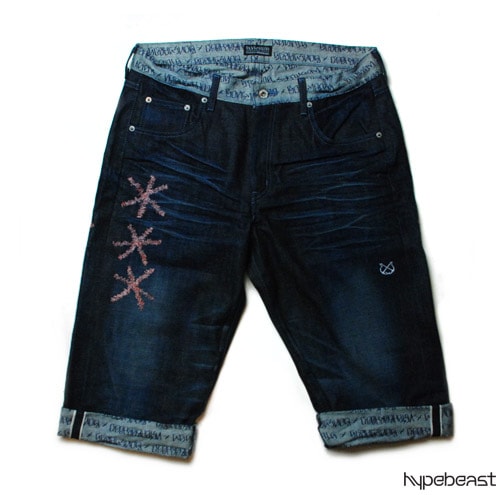 Stussy x Neighborhood Boneyards Denim Shorts