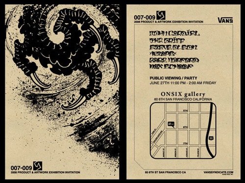 Vans Syndicate Product & Artwork Exhibition