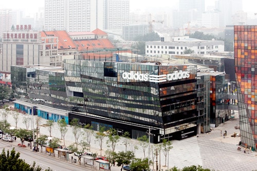 adidas Brand Center Beijing Opening