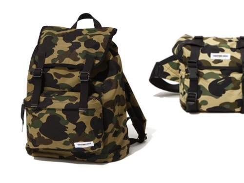 Bape Camo Backpack & Waistpack