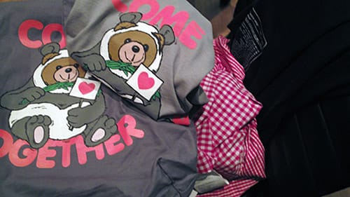 Chapel of Dawn "Come Together" T-shirt for UNDERCOVER Tokyo