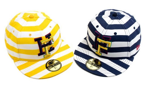Hall of Fame 59FIFTY New Era Nautical Stripes Lockup