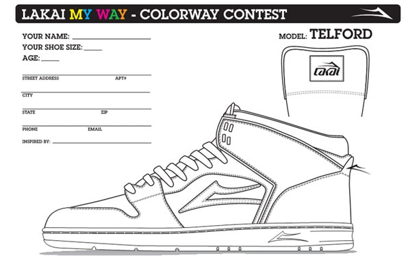 Lakai "My Way" Colorway Contest