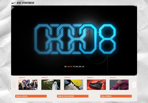 Nike Sportswear Website