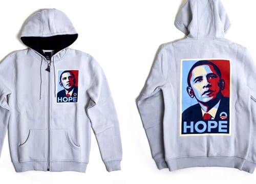 Obey x Upper Playground Obama Hope Hoodie