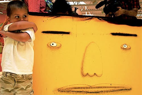 Os Gemeos "Too Far Too Close" Exhibition