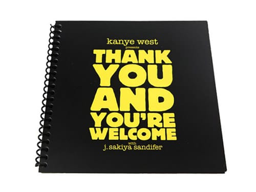 Thank You and You're Welcome by Kanye West