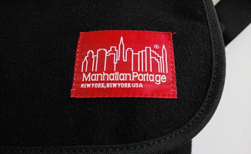 Victim x Manhattan Portage Wool Messenger Bag 