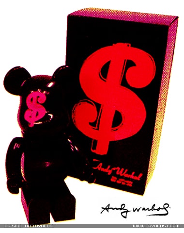 Hysteric Glamour x Bearbrick Andy Warhol