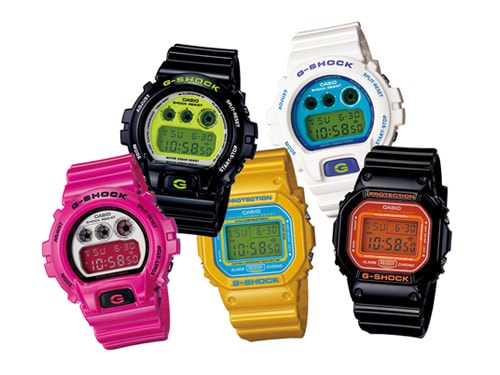 Casio G-Shock 2008 Fall/Winter Crazy Colors Collection